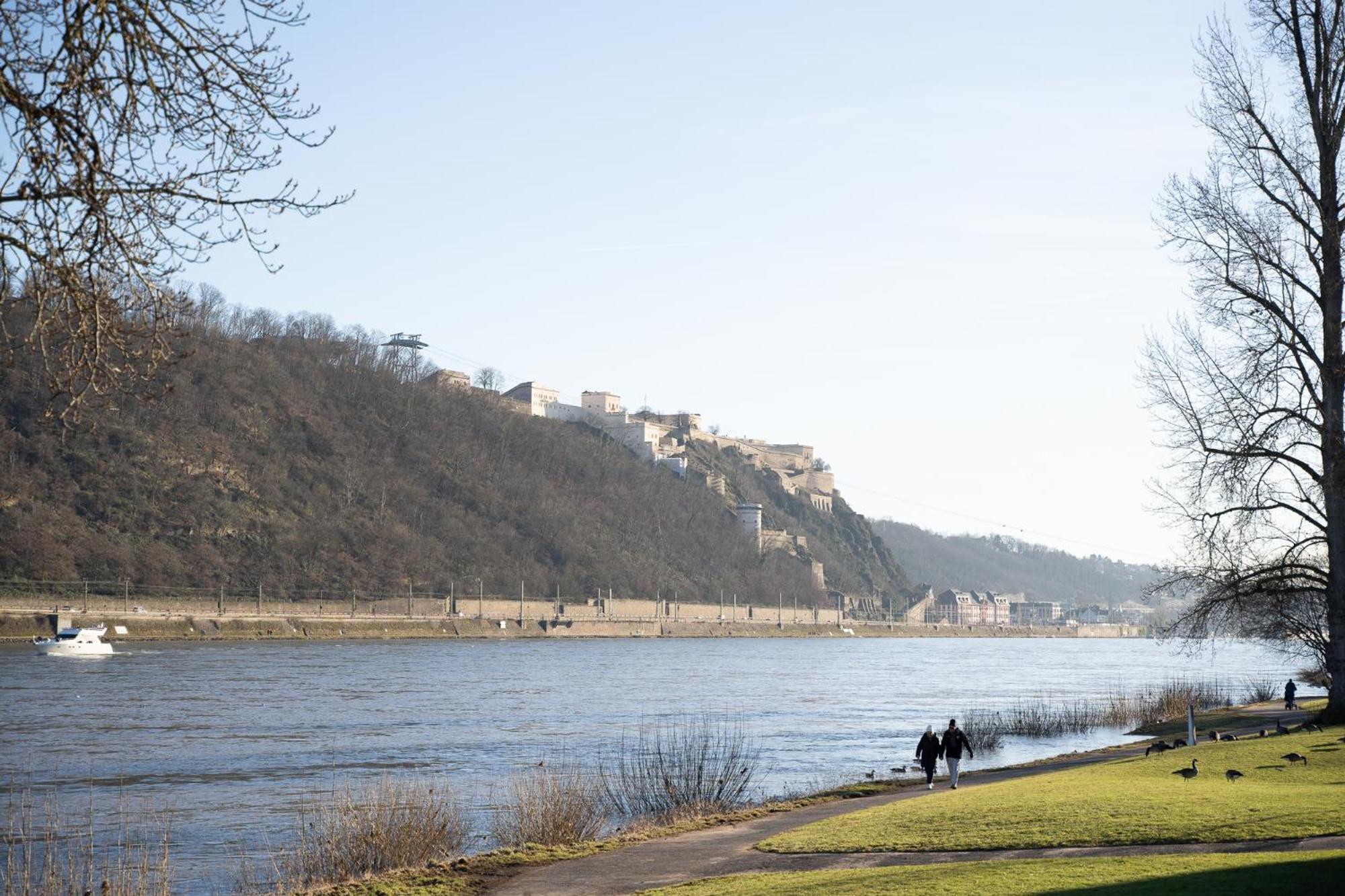 科布倫茨Gemuetliche Rheinblick Residenz公寓 外观 照片